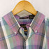 エディーバウアー Eddie Bauer 80S-90S 黒タグ後期 マドラスチェックシャツ メンズ import:L