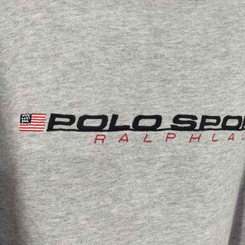 ポロスポーツラルフローレン POLO SPORT RALPH LAUREN 90S フロントロゴ刺繍 スウェット メンズ import:XL