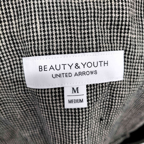 ビューティーアンドユースユナイテッドアローズ BEAUTY & YOUTH UNITED ARROWS タンブラーカラーレスベルトジャケット レディース JPN:M