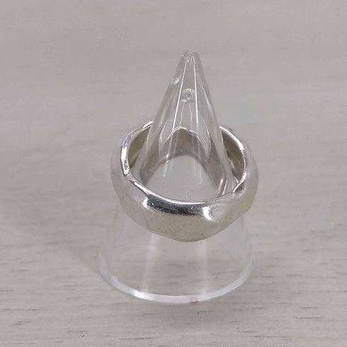 Ops Silver925 Hammered Wide MOLUNE Ring レディース 10号