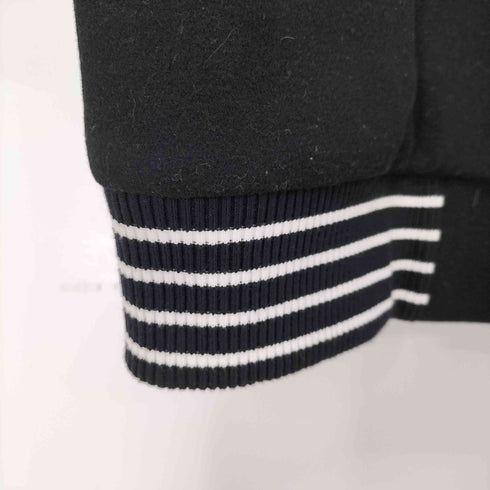 アフューグッドキッズ A FEW GOOD KIDS FFFamerican football cap bear embroidery Stadium jumper ベア刺繍レザー切替スタジャン メンズ import:S