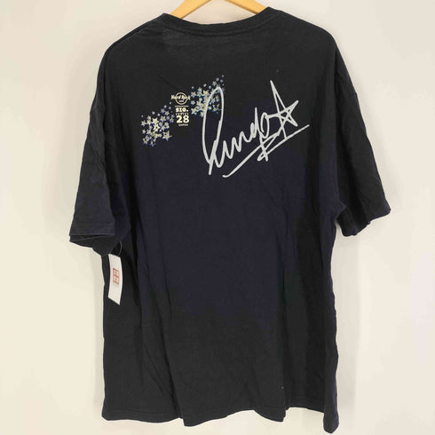 ハードロックカフェ Hard Rock Cafe Peace Love ペイント プリント Tシャツ メンズ import:XL