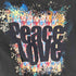 ハードロックカフェ Hard Rock Cafe Peace Love ペイント プリント Tシャツ メンズ import:XL