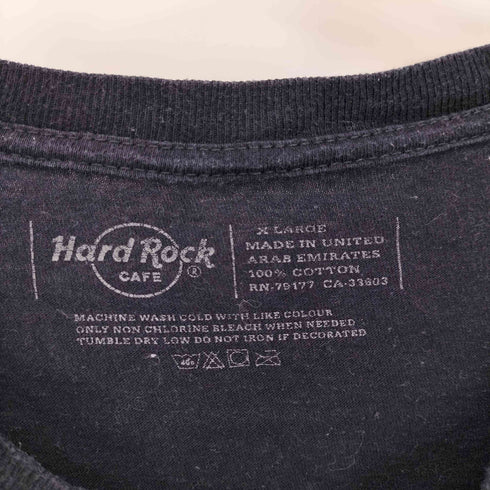 ハードロックカフェ Hard Rock Cafe Peace Love ペイント プリント Tシャツ メンズ import:XL