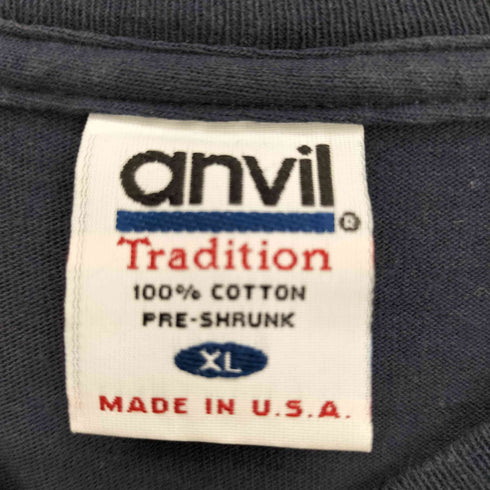 アンビル Anvil USA製 Tradition コットン Tシャツ メンズ import:XL