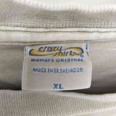 クレイジーシャツ CRAZY SHIRTS 00S adopt-a-dog アニマル プリント Tシャツ メンズ import:XL