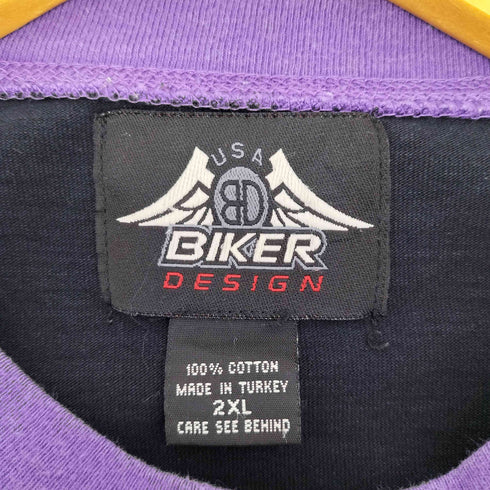 BIKER DESIGN 69周年記念プリントL/S TEE メンズ 2XL