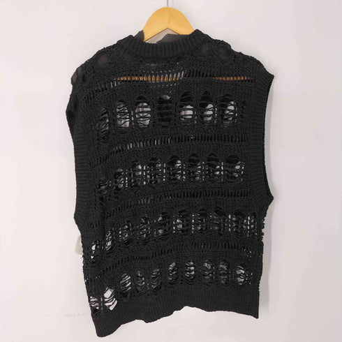 ザラ ZARA メッシュデザインベスト レディース import:L