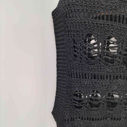 ザラ ZARA メッシュデザインベスト レディース import:L