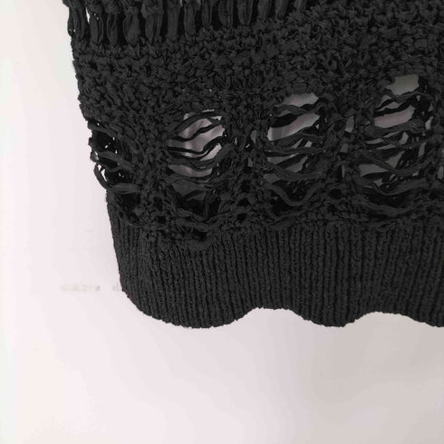 ザラ ZARA メッシュデザインベスト レディース import:L