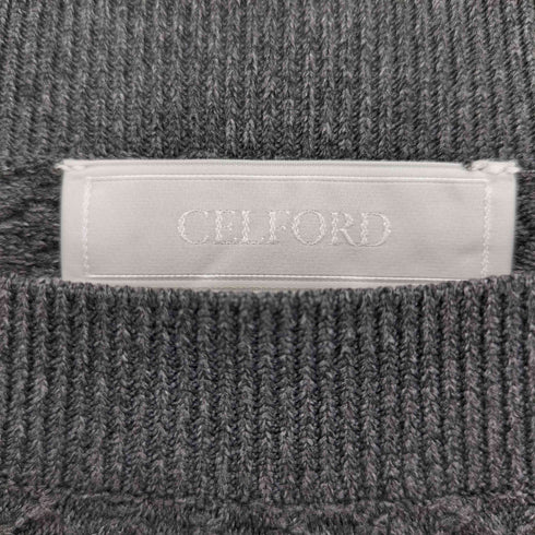 セルフォード CELFORD 24AW ブローチ付き ニット セットアップ レディース 38