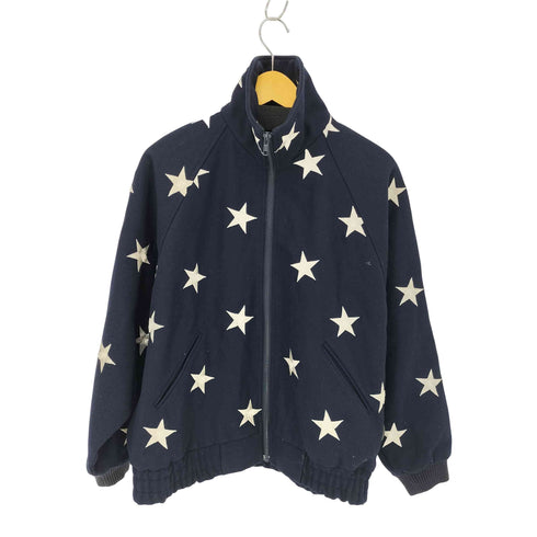 ペリーエリス PERRY ELLIS 90S AMERICA スター ウールスタジャン メンズ import:S