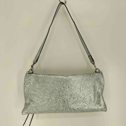 ジャンニキャリーニ GIANNI CHIARINI メタリックレザー クラッチ バッグ ショルダー バッグ レディース