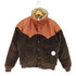 Powderhorn Mountaineering 70S 日の出 レザーヨーク コーデュロイ ダウンジャケット メンズ import:M