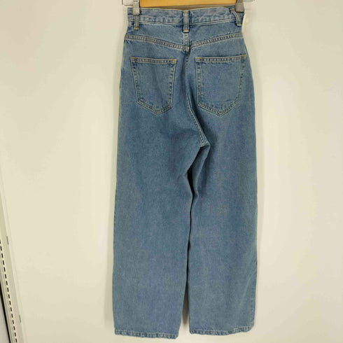 ブラックバイマウジー BLACK by moussy 22SS MACHO blue denim マチョブルーデニム ストレート デニム パンツ レディース 23
