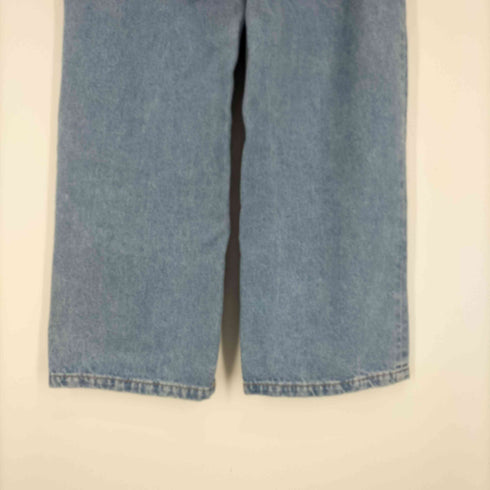 ブラックバイマウジー BLACK by moussy 22SS MACHO blue denim マチョブルーデニム ストレート デニム パンツ レディース 23