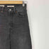 リーバイス Levis PREMIUM RIBCAGE STRAIGHT ボタンフライ ブラック デニム パンツ レディース US:24