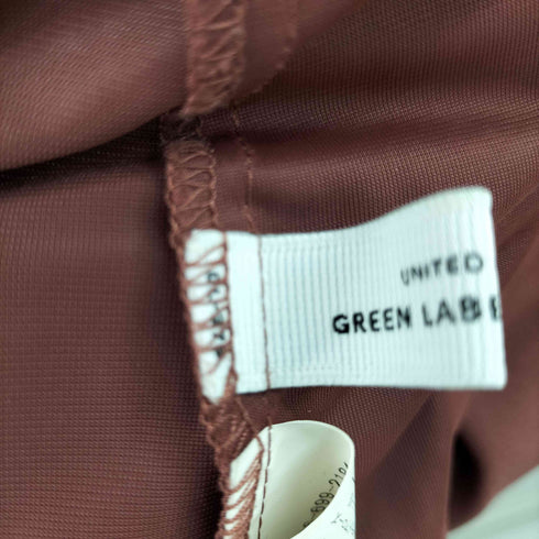 ユナイテッドアローズグリーンレーベルリラクシング UNITED ARROWS green label relaxing KFC シャーリング ワンピース レディース