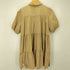 ザラ ZARA レギュラーカラー S/S シャツ チュニック ワンピース レディース import:S