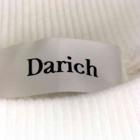 ダーリッチ Darich レースアップロゴスウェットプルオーバー レディース FREE
