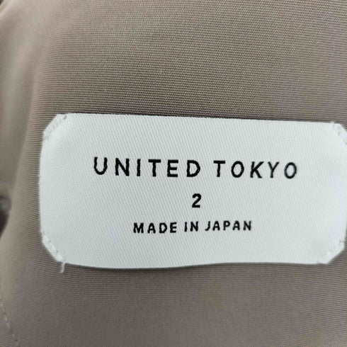 ユナイテッドトウキョウ UNITED TOKYO スリム ストレート パンツ スラックス レディース JPN:2