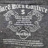 ハードロックカフェ Hard Rock Cafe Y2K ラインストーン メタリックデザイン Vネック Tシャツ レディース import:S
