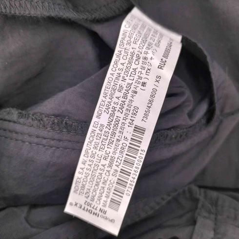 ザラ ZARA ナイロンカーゴスカート レディース XS