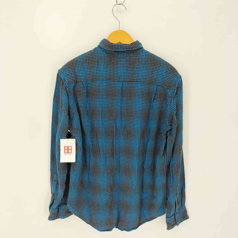 ラッドミュージシャン LAD MUSICIAN RAYON KAZAGURUMA CHECKシャツ メンズ JPN:46