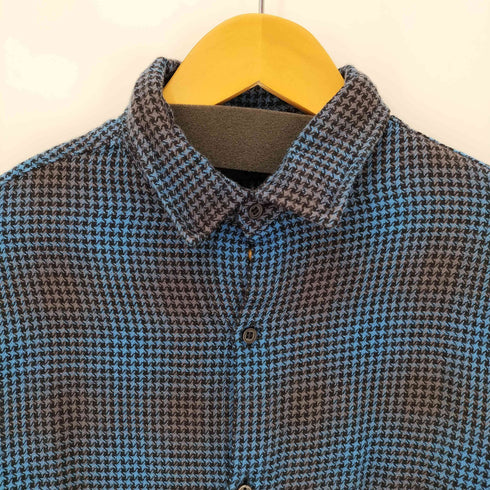 ラッドミュージシャン LAD MUSICIAN RAYON KAZAGURUMA CHECKシャツ メンズ JPN:46
