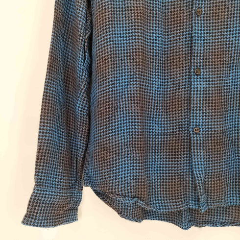 ラッドミュージシャン LAD MUSICIAN RAYON KAZAGURUMA CHECKシャツ メンズ JPN:46