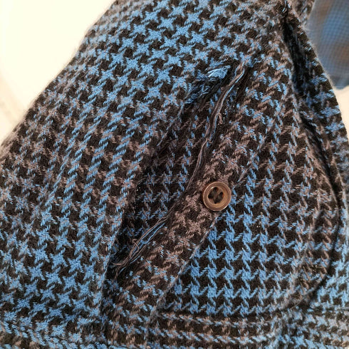 ラッドミュージシャン LAD MUSICIAN RAYON KAZAGURUMA CHECKシャツ メンズ JPN:46