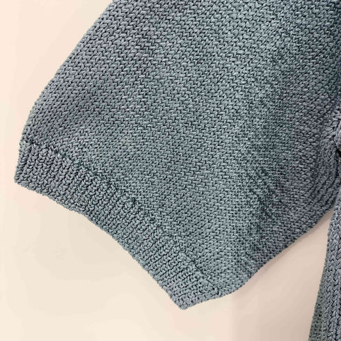 ザラ ZARA ローゲージ S/S ニットシャツ レディース import:S