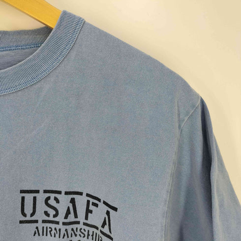 アヴィレックス AVIREX フェイドウオッシュ Tシャツ 「AIRMANSHIP」カットソー メンズ import:M