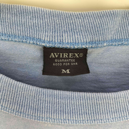 アヴィレックス AVIREX フェイドウオッシュ Tシャツ 「AIRMANSHIP」カットソー メンズ import:M