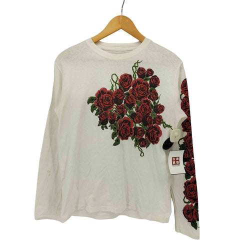 キャピタル KAPITAL Rose Print Long Sleevee Tee 薔薇 ローズプリントロングスリーブTシャツ 長袖 メンズ JPN:1