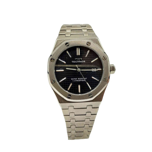TECHNOS T9C07 クオーツ ALL STAINLESS STEEL 腕時計 メンズ