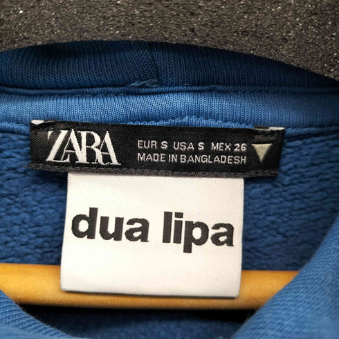 ザラ ZARA DUA LIPA 両面プリント プルオーバーパーカー レディース import:S