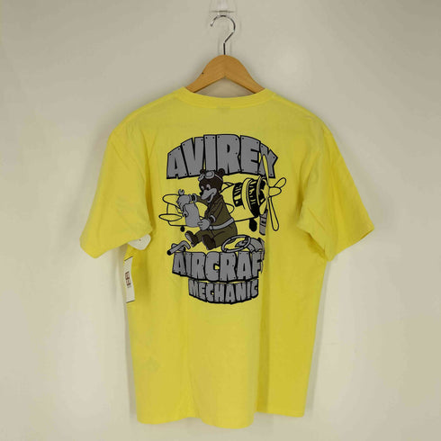 アヴィレックス AVIREX CREW NECK T-SHIRT FLIGHT MECHANIC クルーネック Tシャツ フライトメカニック メンズ import:M