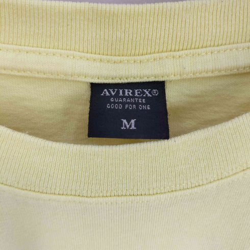 アヴィレックス AVIREX CREW NECK T-SHIRT FLIGHT MECHANIC クルーネック Tシャツ フライトメカニック メンズ import:M