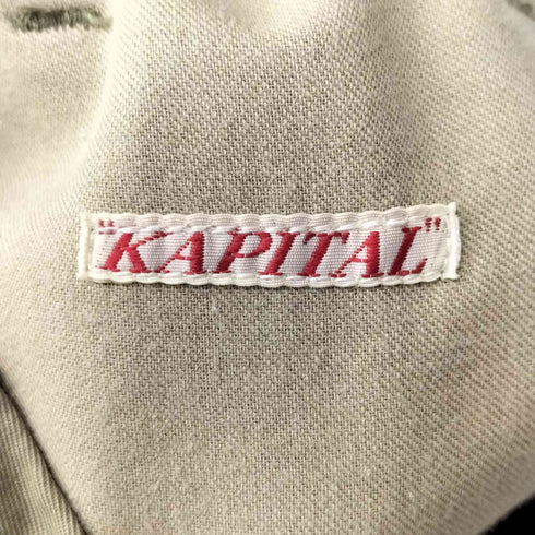 キャピタル KAPITAL モラパンツ ギャザーワイドパンツ レディース JPN:1