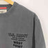 アヴィレックス AVIREX WEST POINT EMBROIDERY FADE WASH T-SHIRT ウェストポイント エンブロイダリー Tシャツ メンズ import:M