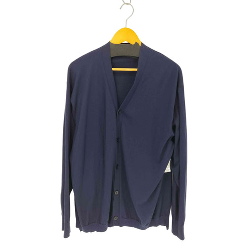 ユニクロ UNIQLO シルクコットンVネックカーディガン メンズ XXL