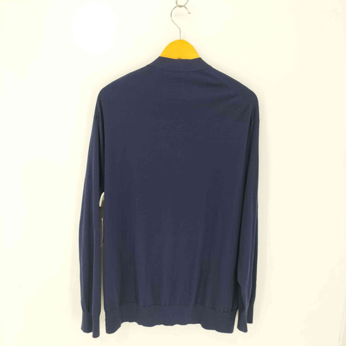 ユニクロ UNIQLO シルクコットンVネックカーディガン メンズ XXL