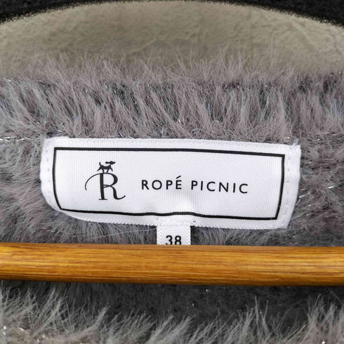 ロペピクニック Rope Picnic ふわふわフェザーショート丈ニットプルオーバー レディース JPN:38