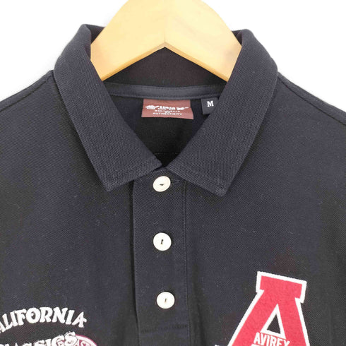アヴィレックス AVIREX GOLF シーズナル半袖ポロシャツ メンズ import:M