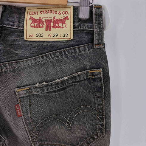 リーバイス Levis 00S 503 5ポケット ジップフライ ストレート デニムパンツ 2006年製 メンズ W29 L32