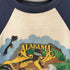 80S MADE IN USA ALBAMA 2トーン ラグランカットソー メンズ import:L