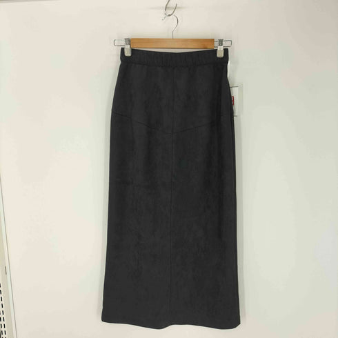 ジーナシス JEANASIS ヌバックライクZIPナロースカート レディース JPN:M