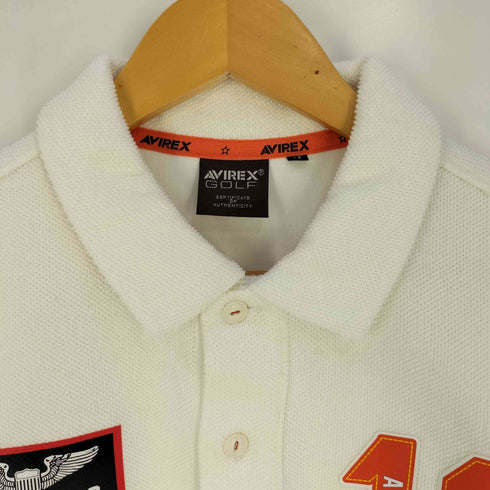 アヴィレックス AVIREX GOLF シーズナルポロシャツ メンズ import:M