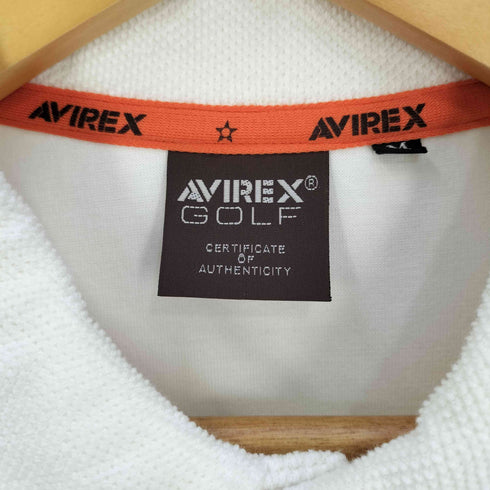 アヴィレックス AVIREX GOLF シーズナルポロシャツ メンズ import:M